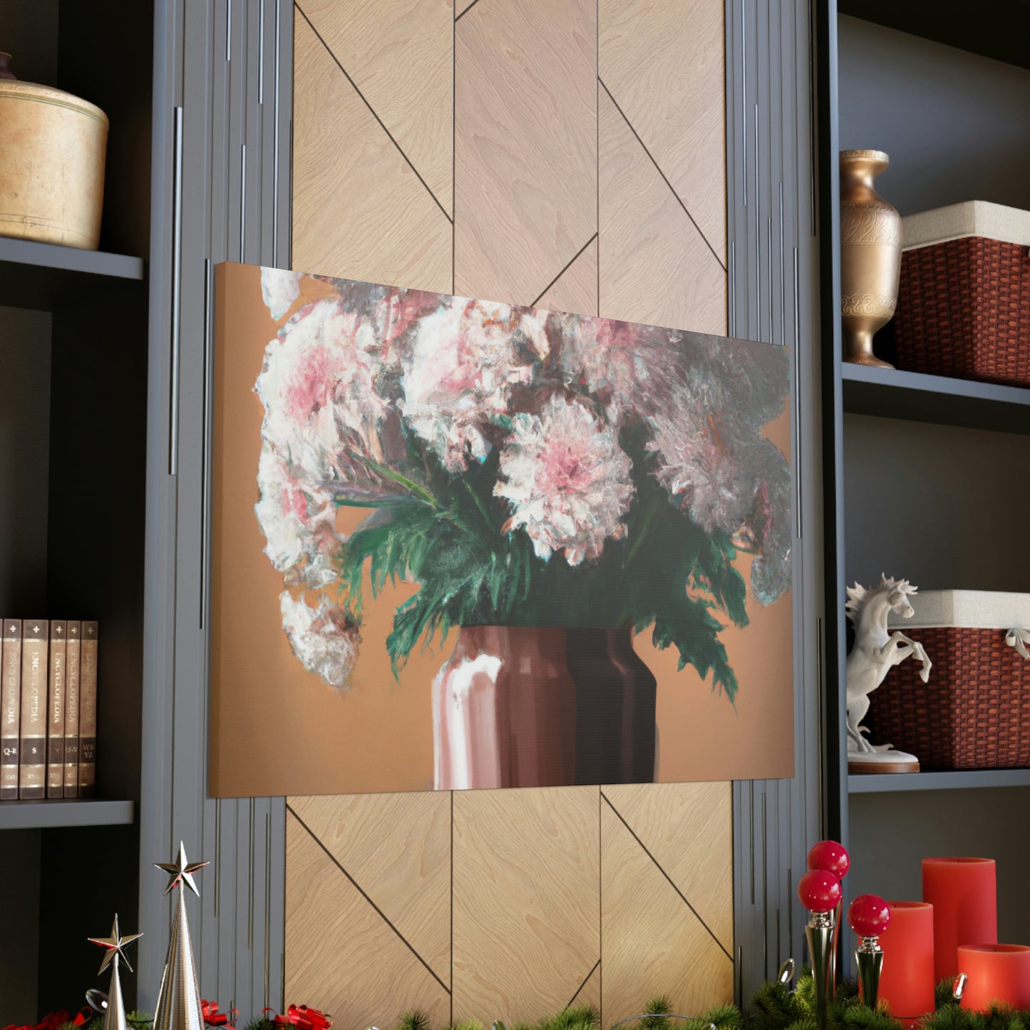 Floral Plushness. - Canvas