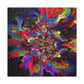 "Trippy Blooms" - Canvas