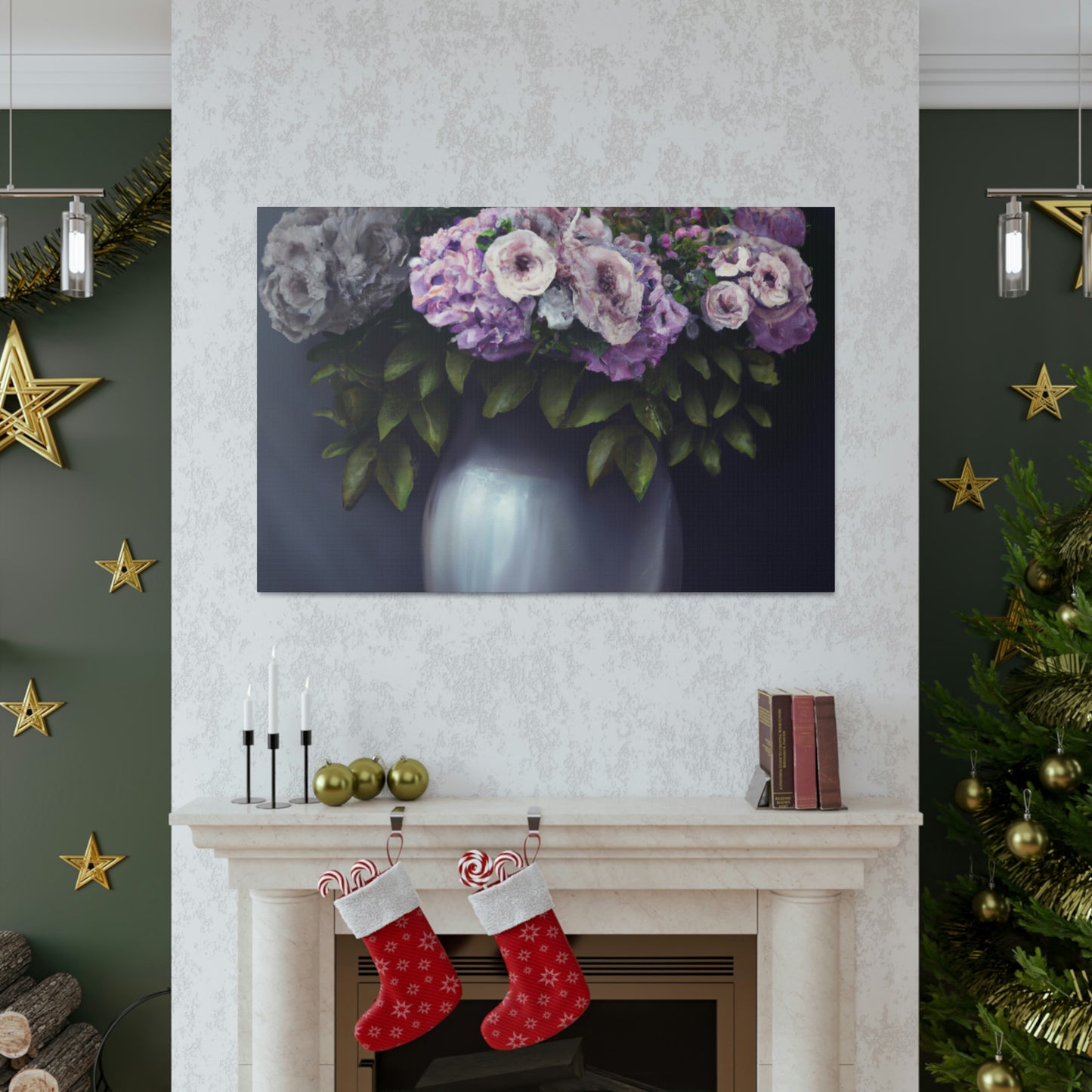 "Floral Perfection Detail" - Canvas