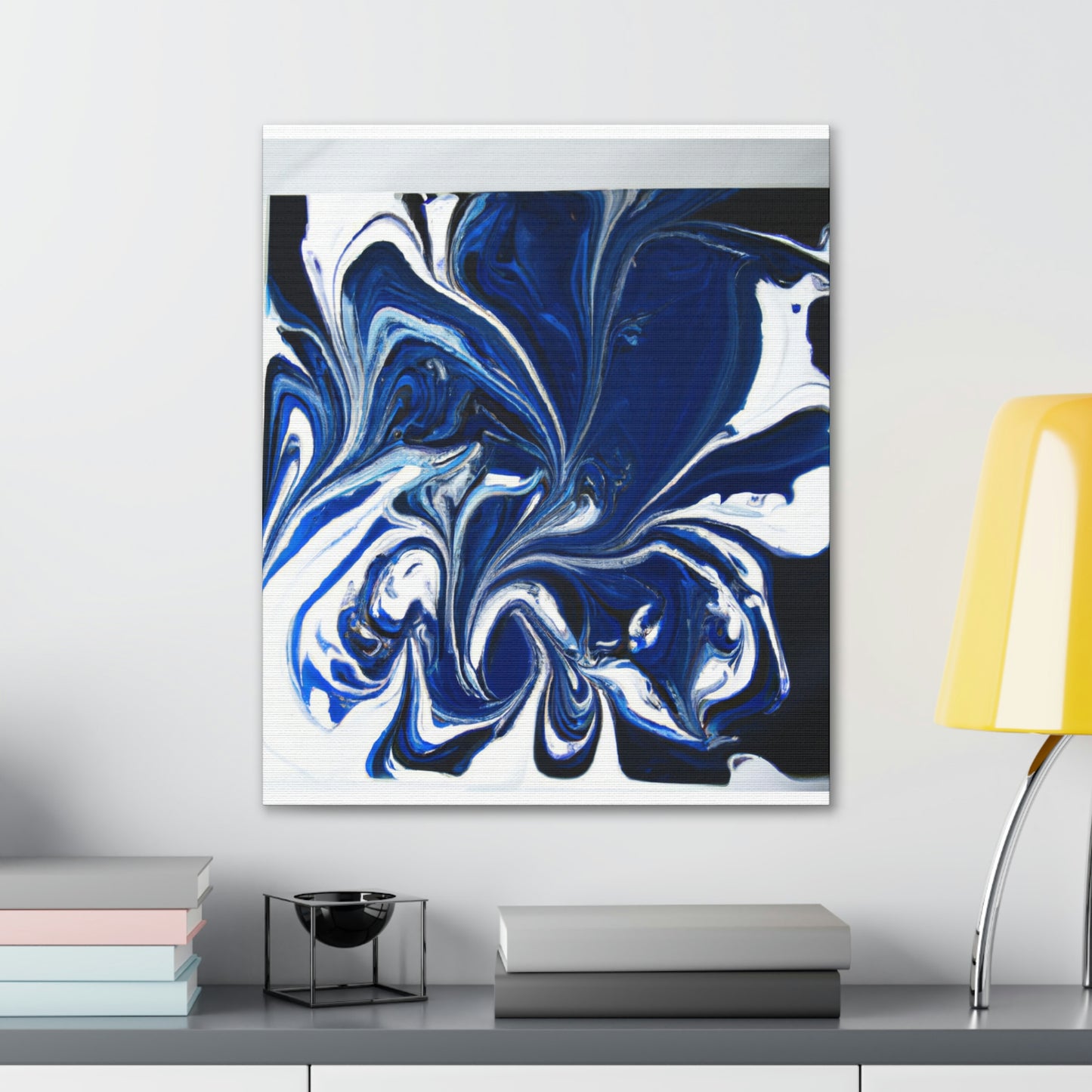 Blue Embrace. - Canvas