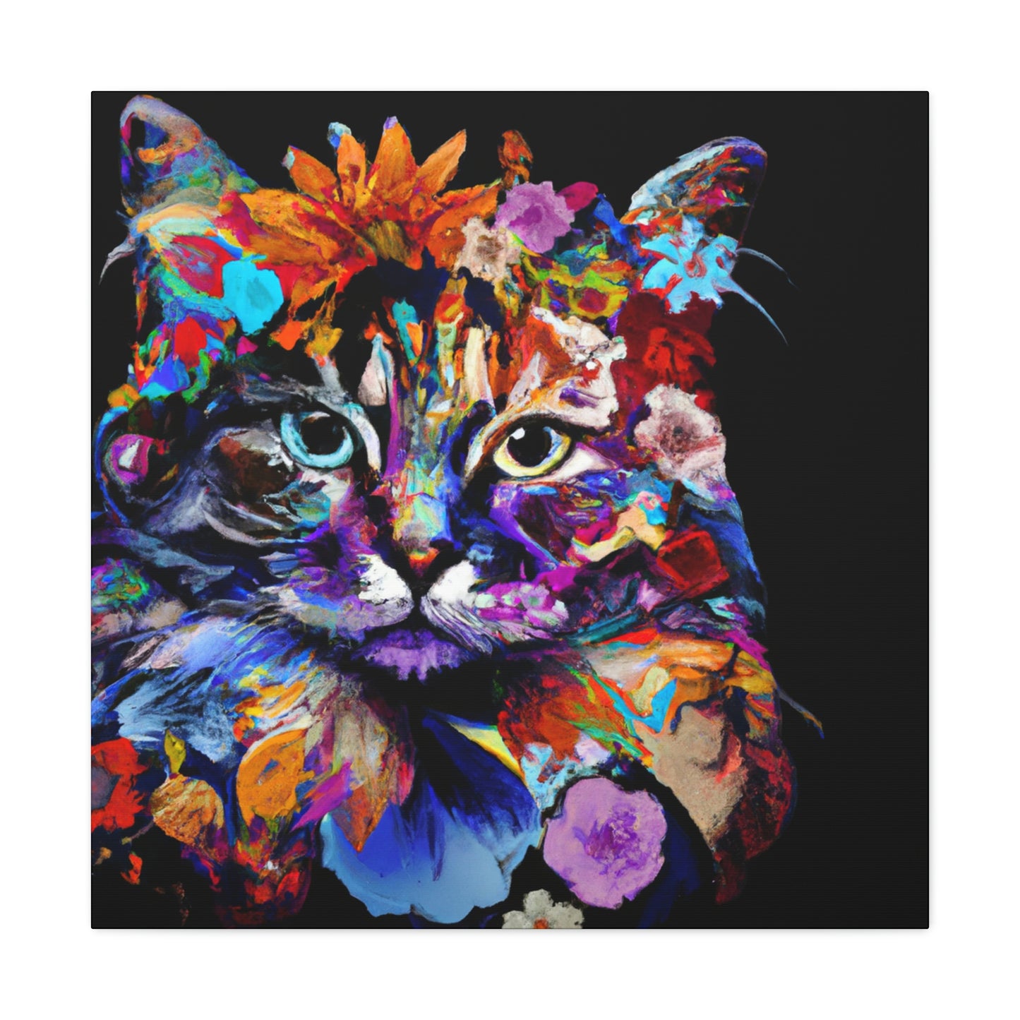 Floracat - Canvas