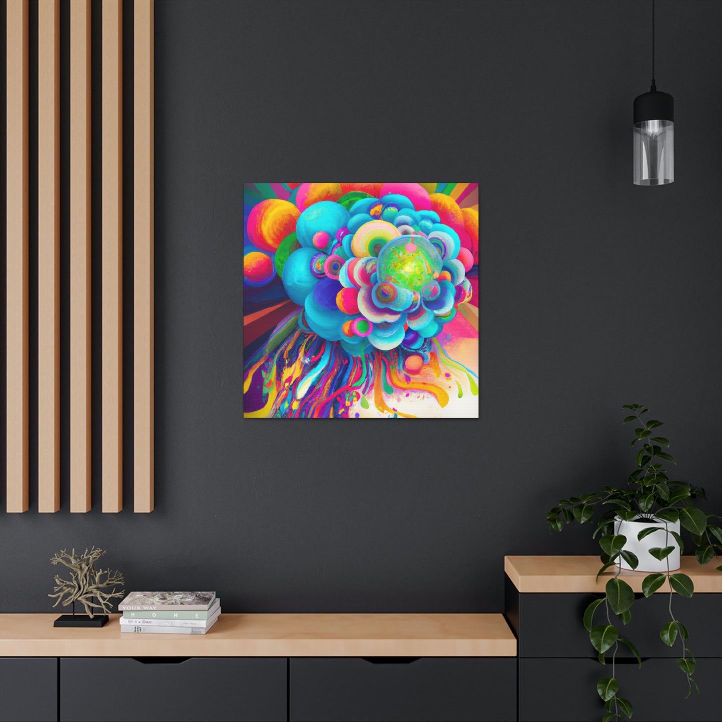 Colourful Vibes - Canvas