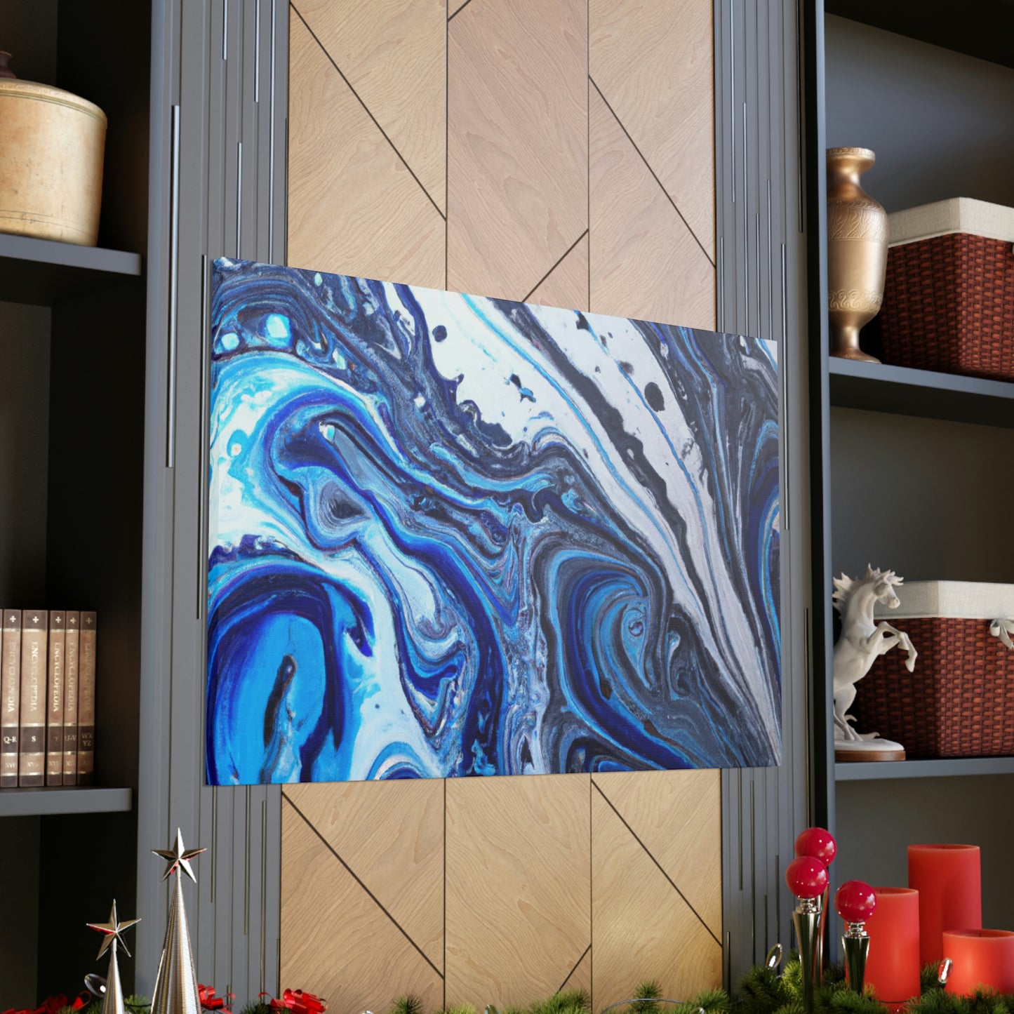 Blue Hope. - Canvas