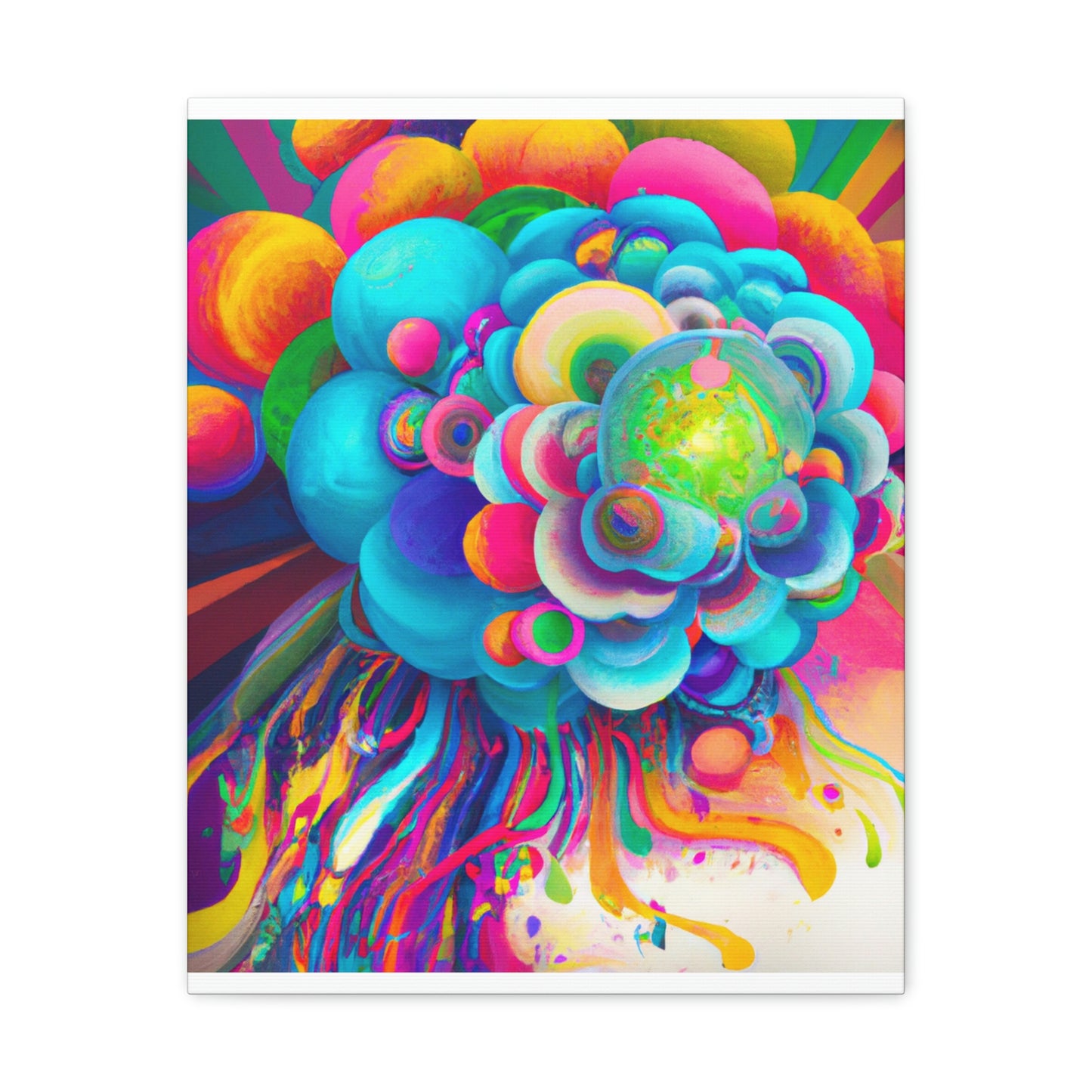 Colourful Vibes - Canvas