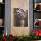 "Floral Fragility Bliss" - Canvas
