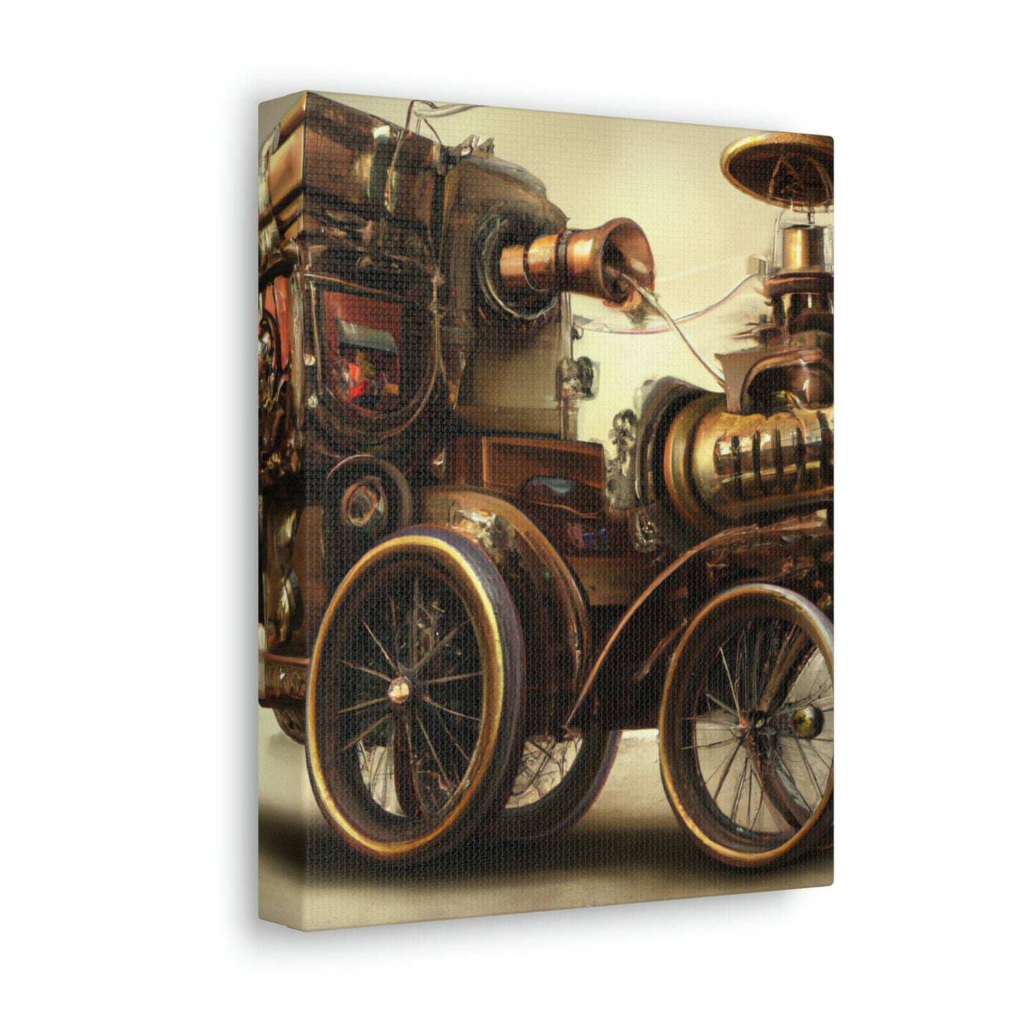 Steampunk Motor. - Canvas