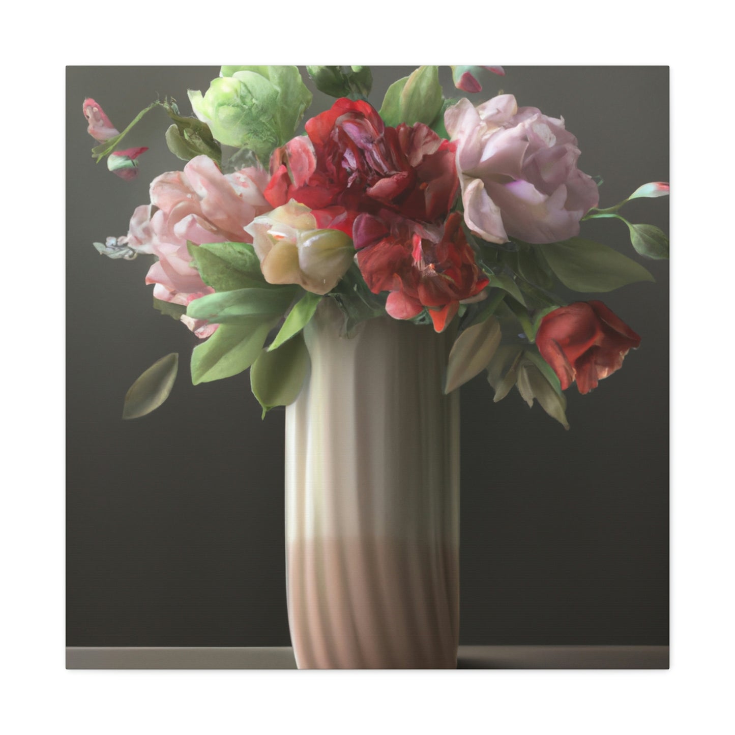 Blossoming Petals Captured - Canvas