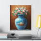 Floral Embellishment. - Canvas
