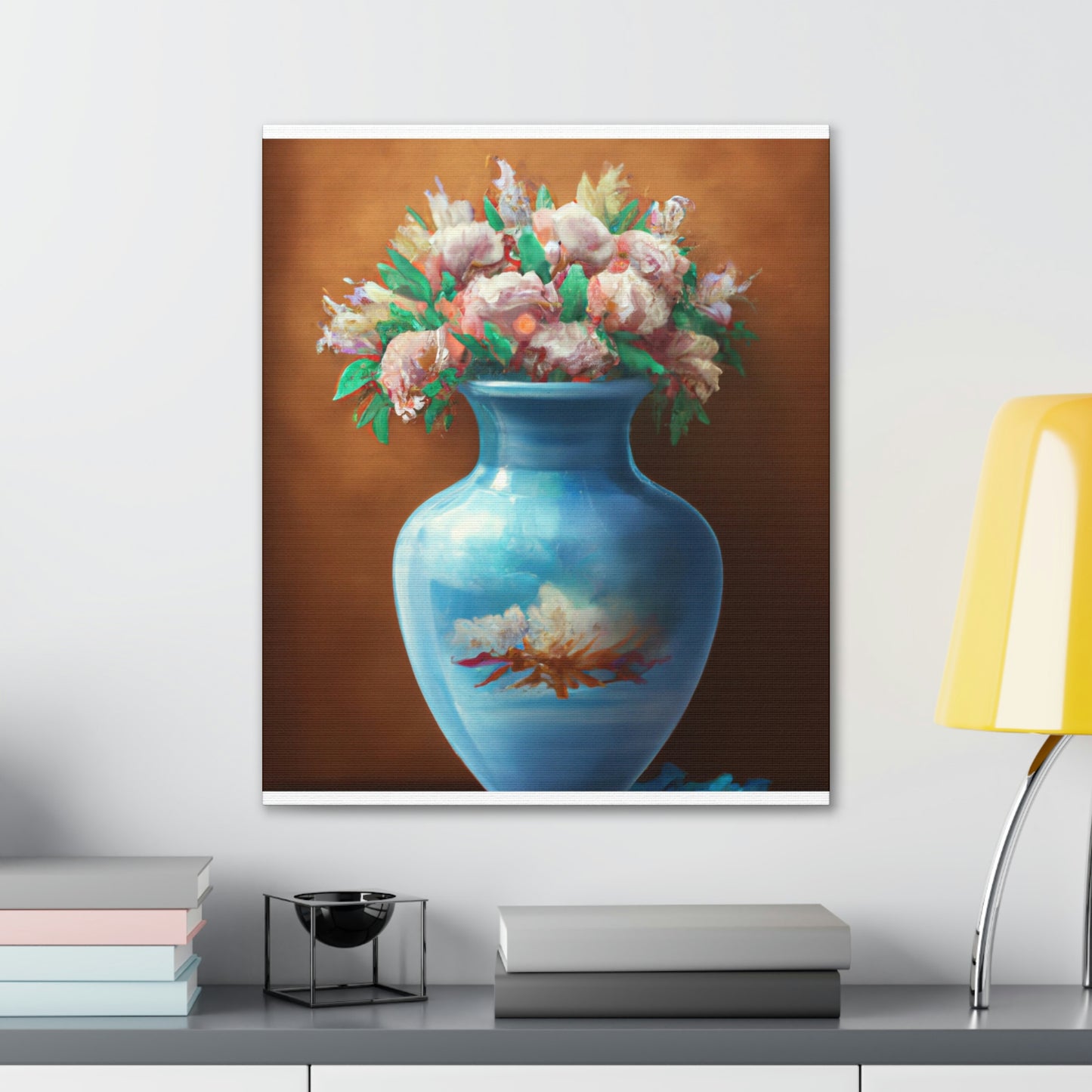 Floral Embellishment. - Canvas