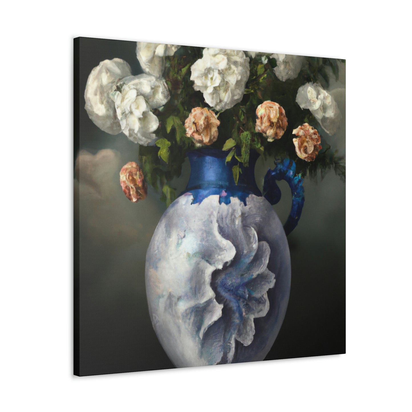 Floral Eternity Bliss - Canvas