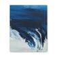 Blue Intricate Flux. - Canvas