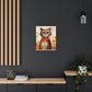 Feline Flora - Canvas