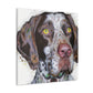 "Pointer Splendor" - Canvas