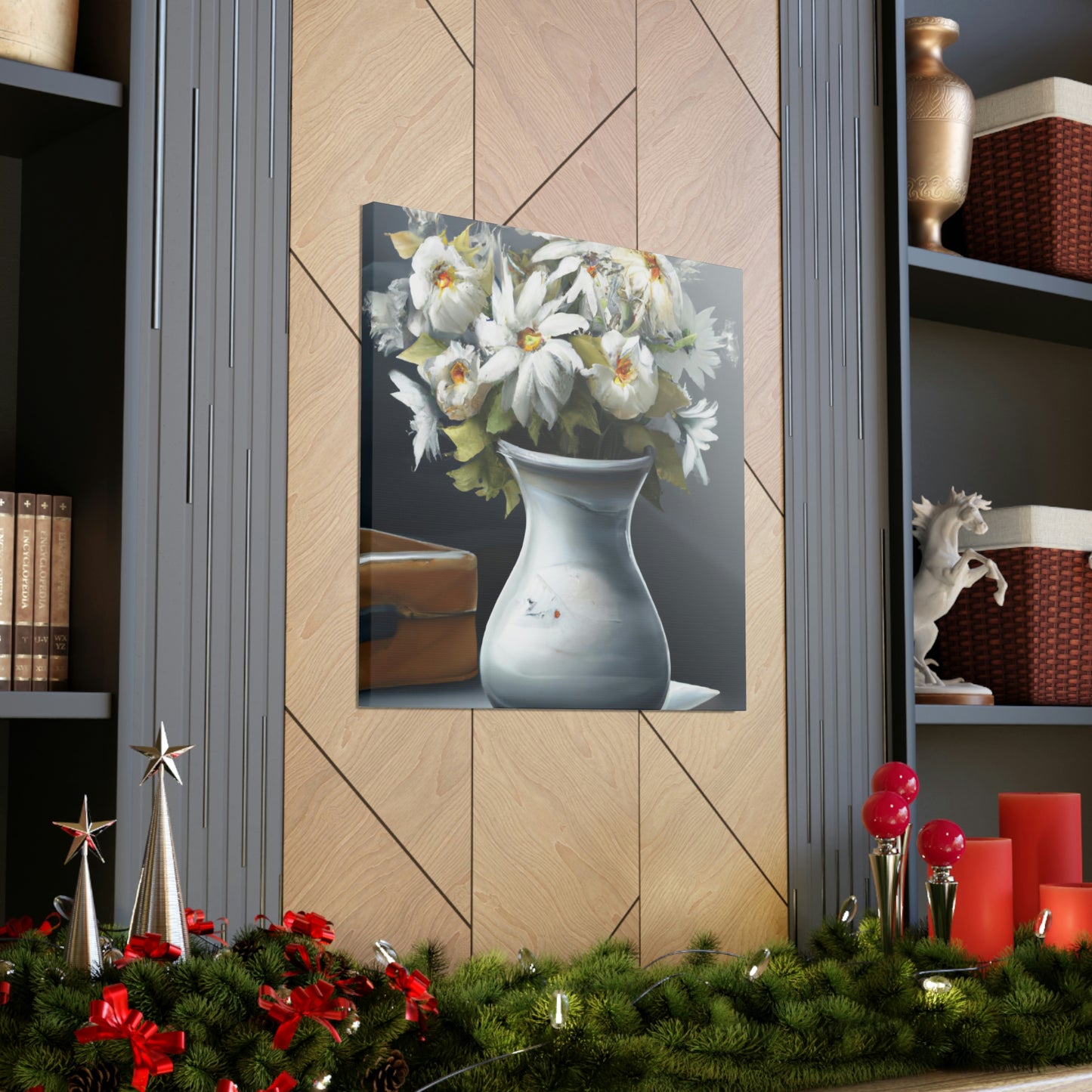 "Flower Vase Redux" - Canvas