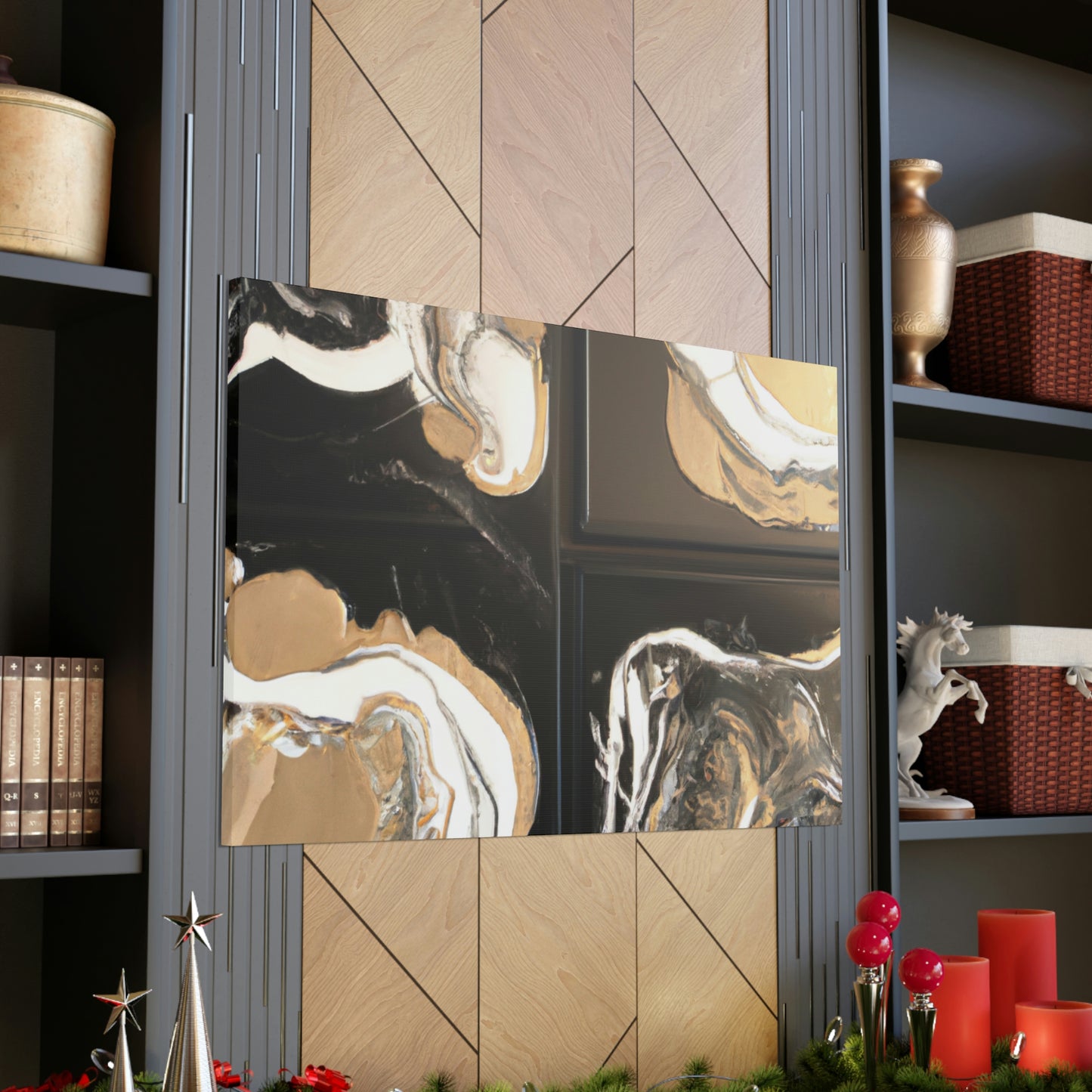 Midnight Luxury Glitz - Canvas