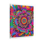 Vivid Floral Burst - Canvas