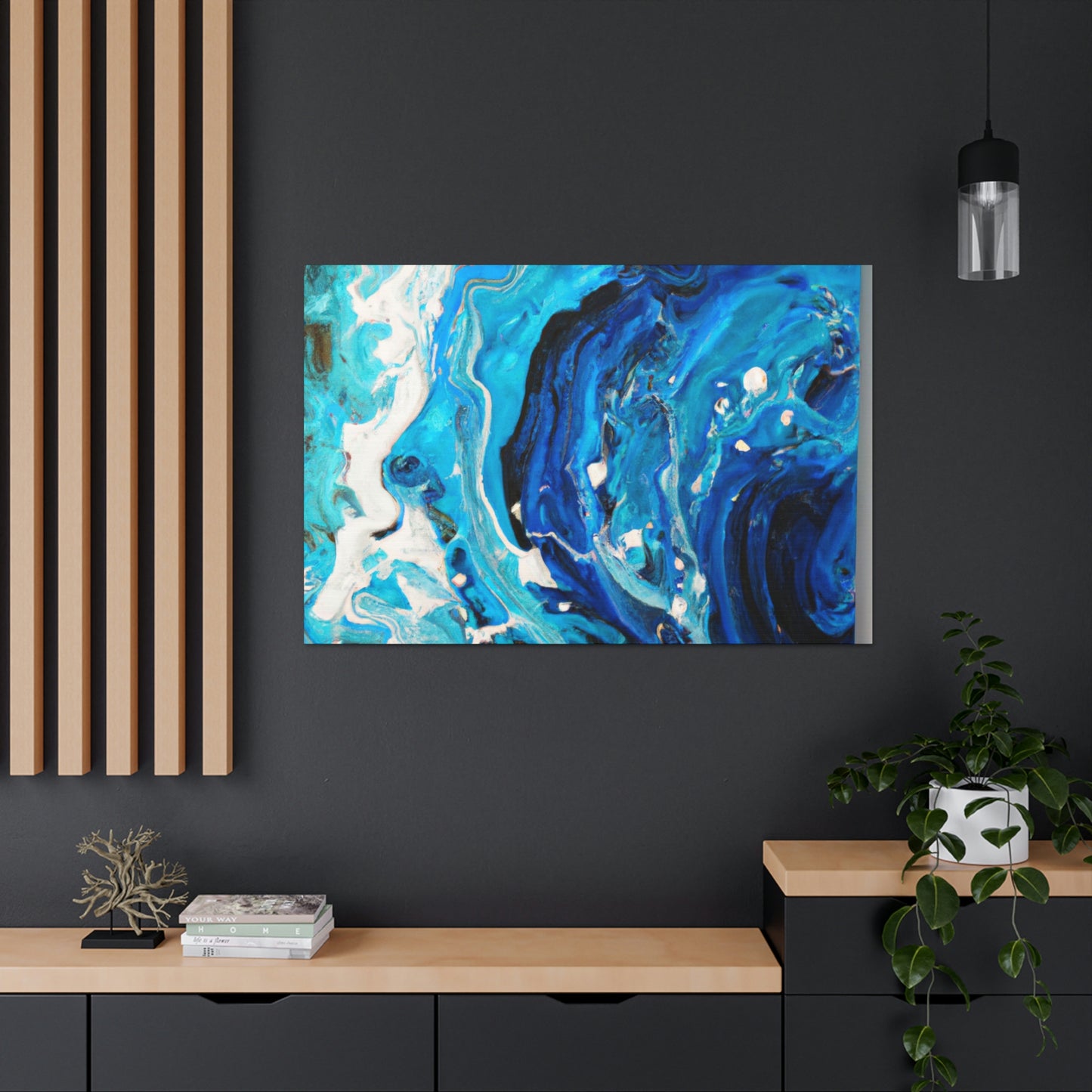 Aqua Abyss - Canvas