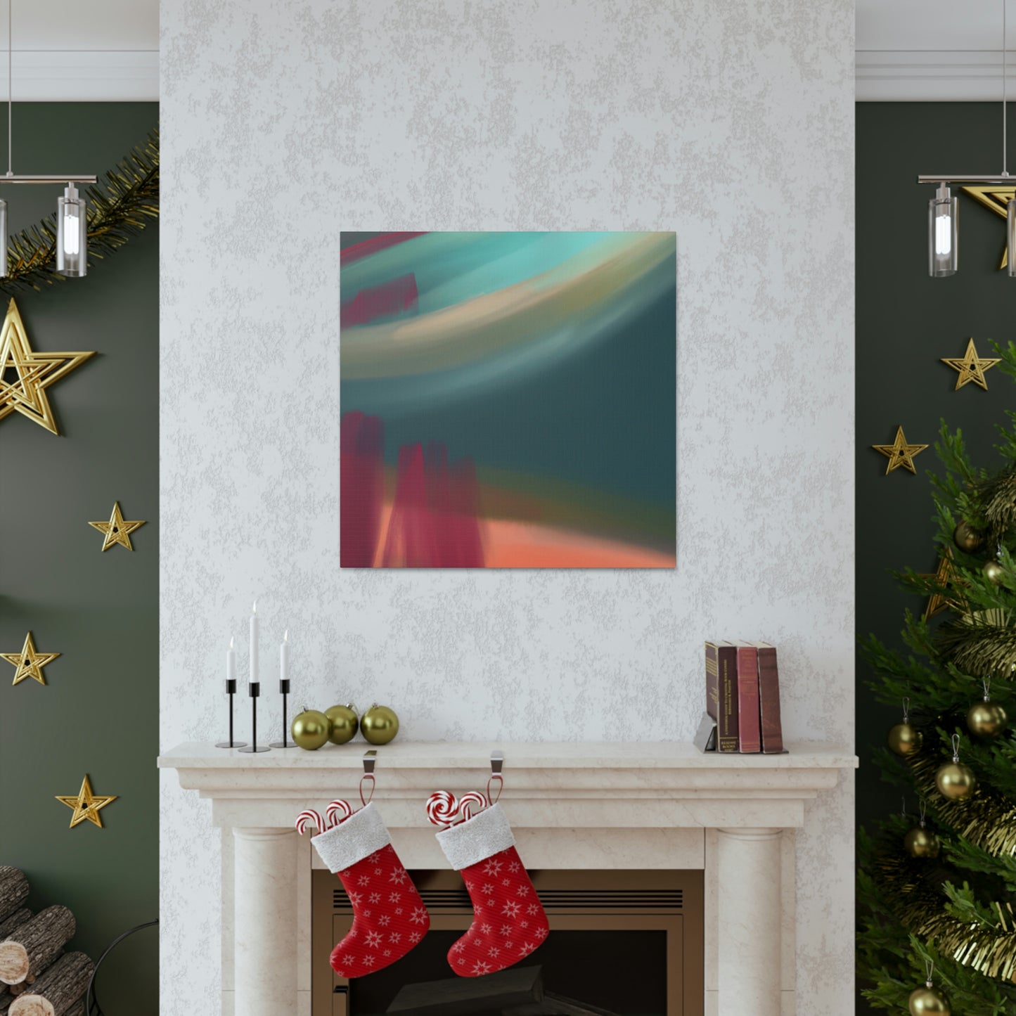 Vibrant Bloom. - Canvas