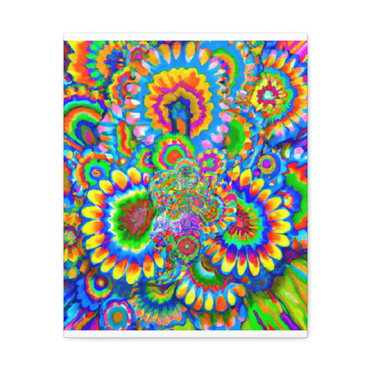 "Trippy Bloom" - Canvas