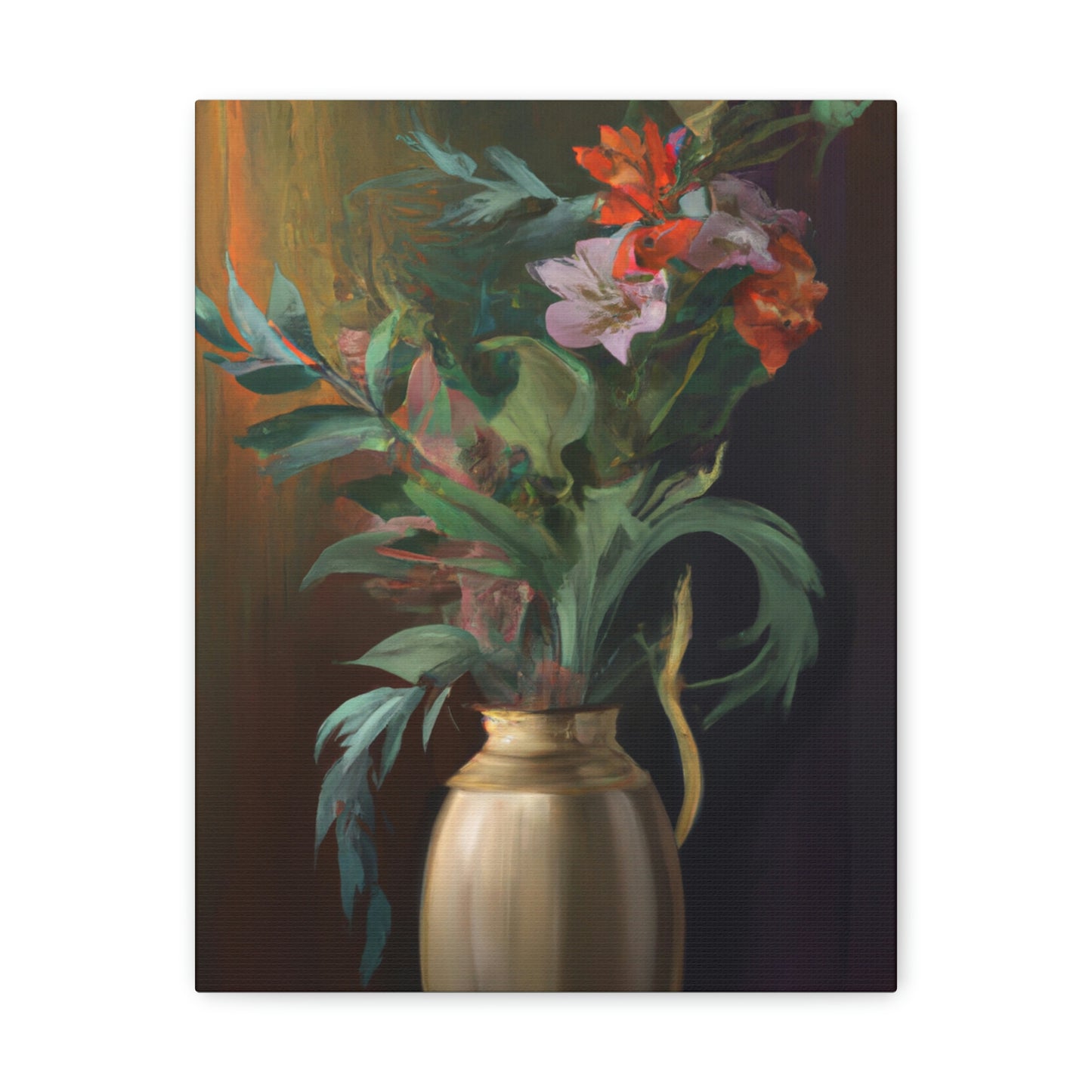 Floral Splendor Dream - Canvas