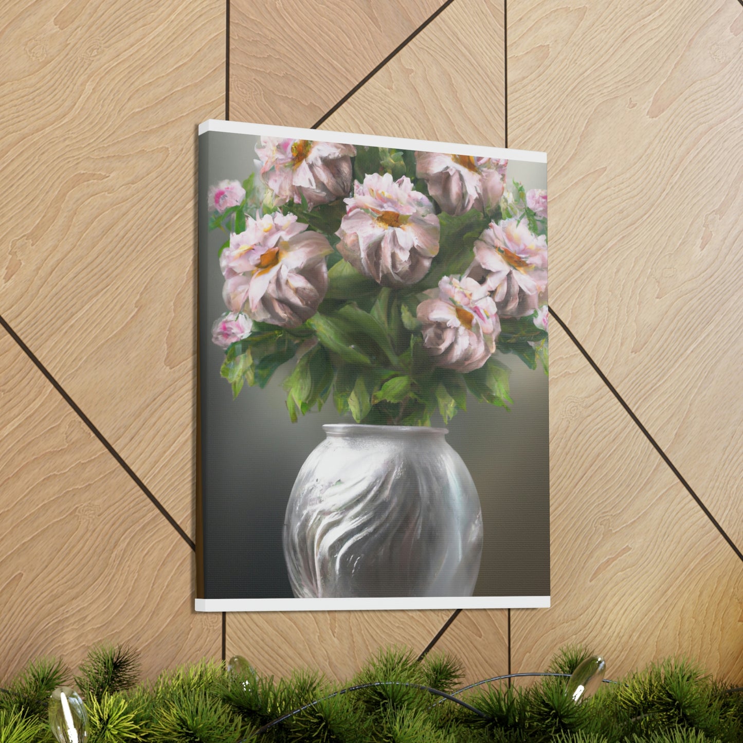 Vase Bouquet Bloom - Canvas