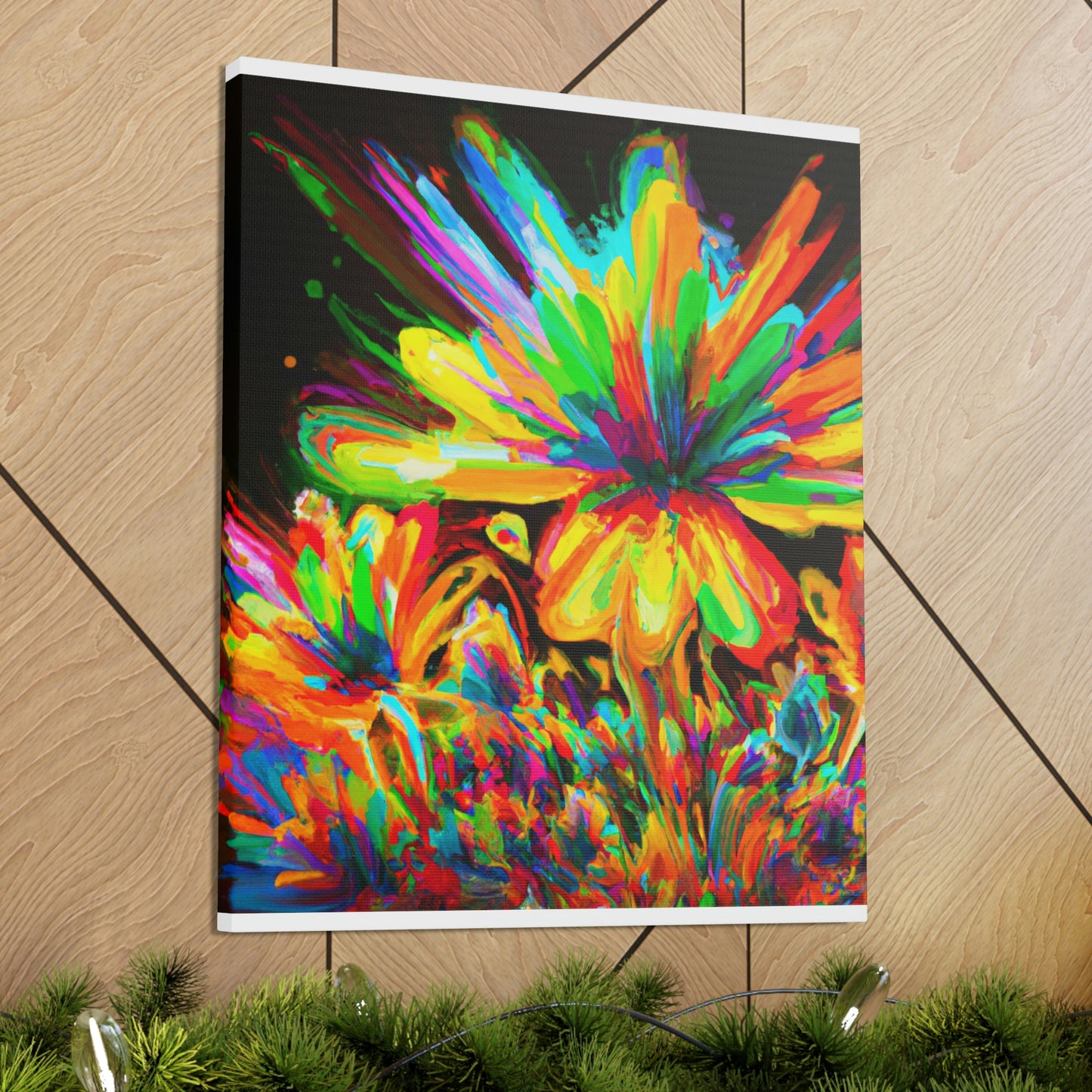Vivid Bloom. - Canvas