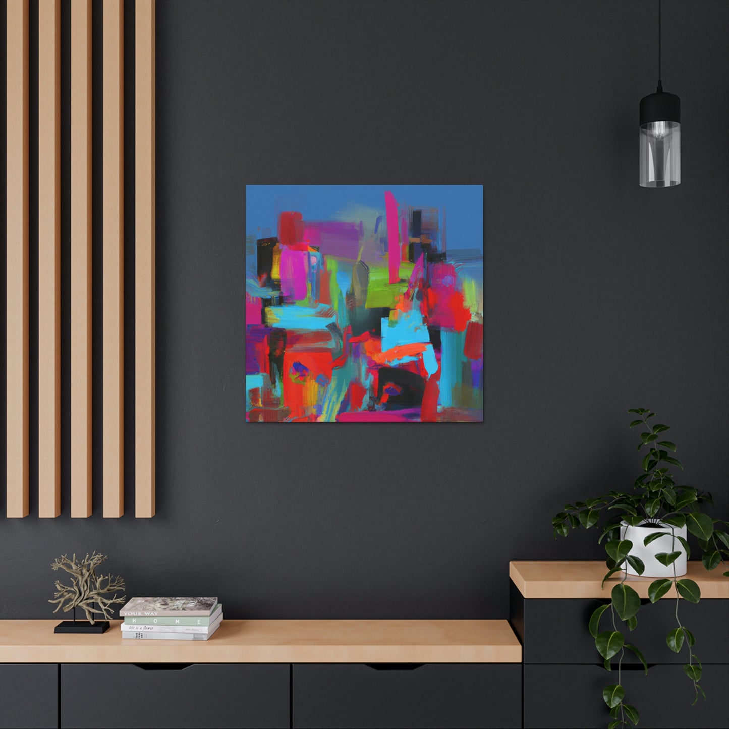 Vivid Haven - Canvas