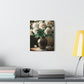 Floral Glamour Burst - Canvas