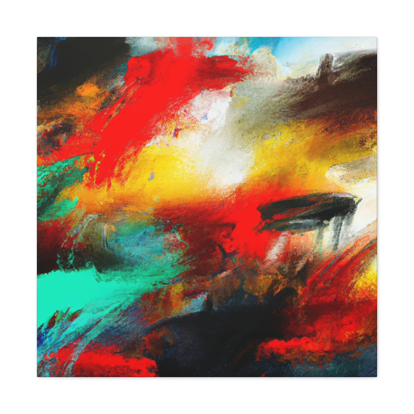 "Hue Haven" - Canvas