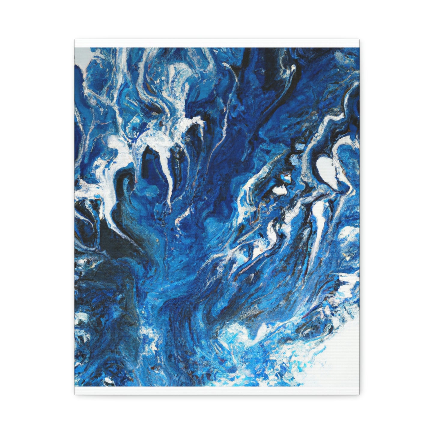 Aqua Tide. - Canvas