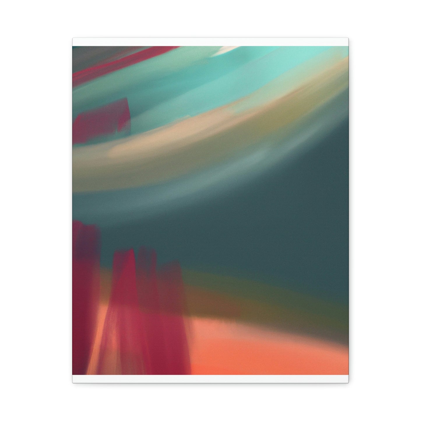 Vibrant Bloom. - Canvas