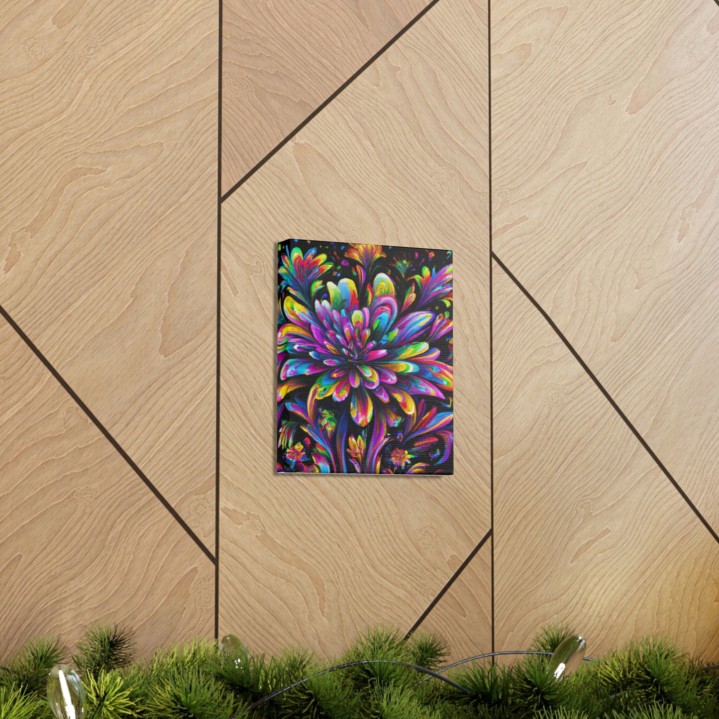 Colorful Bloom - Canvas