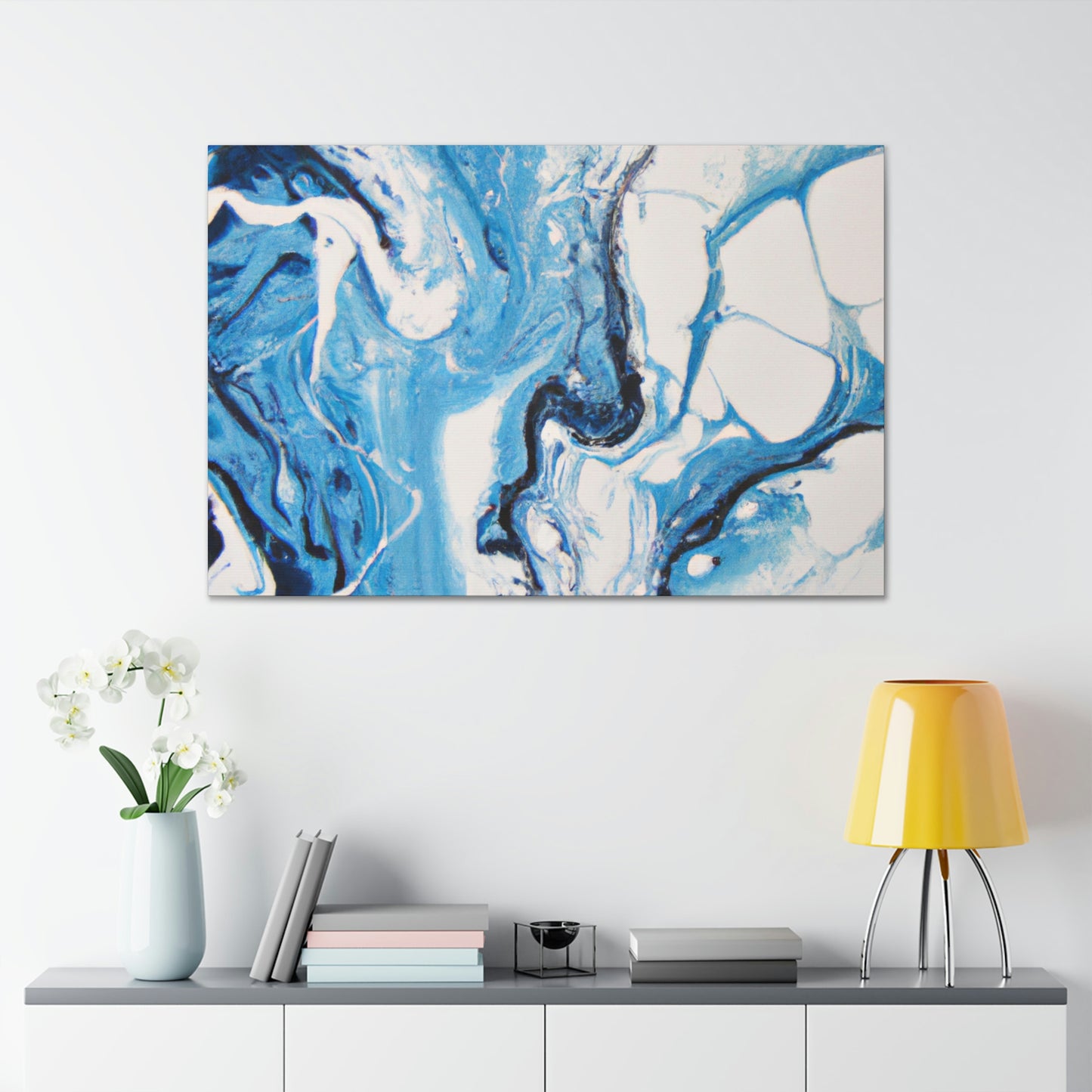 Celestial Flow - Canvas