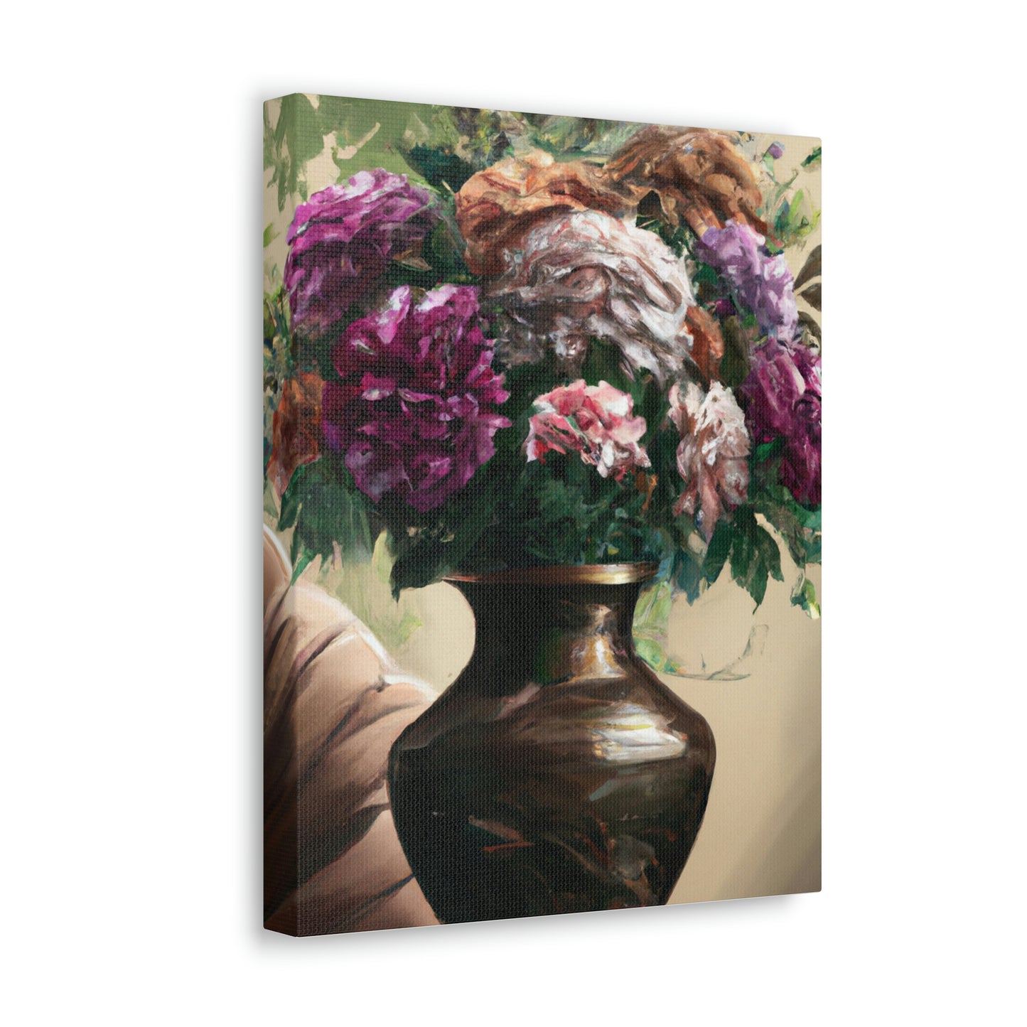 "Petal Palette Foliage". - Canvas