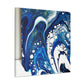 Aqua Drift - Canvas