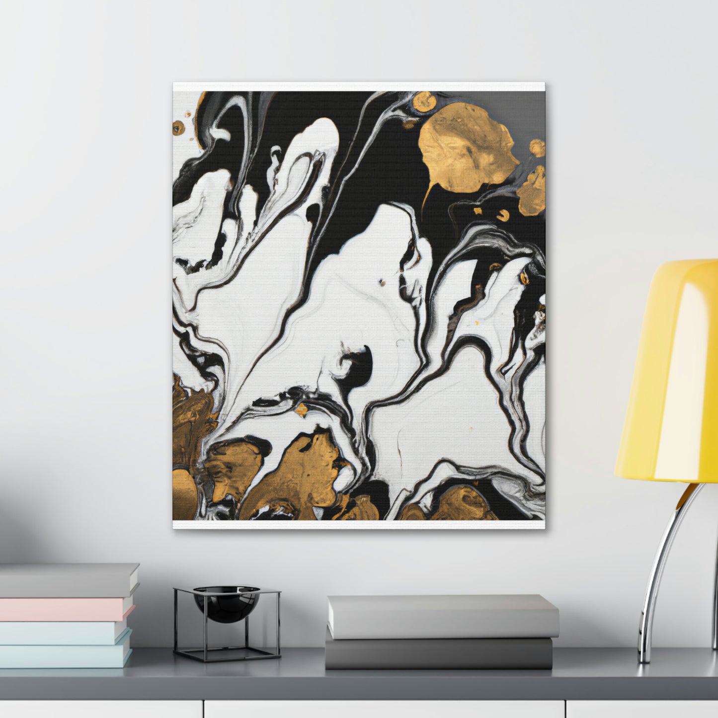 Gilded Liquid Luxe - Canvas