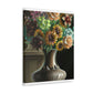 "Delicate Blossoms Vase." - Canvas