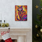 Feline Floral - Canvas