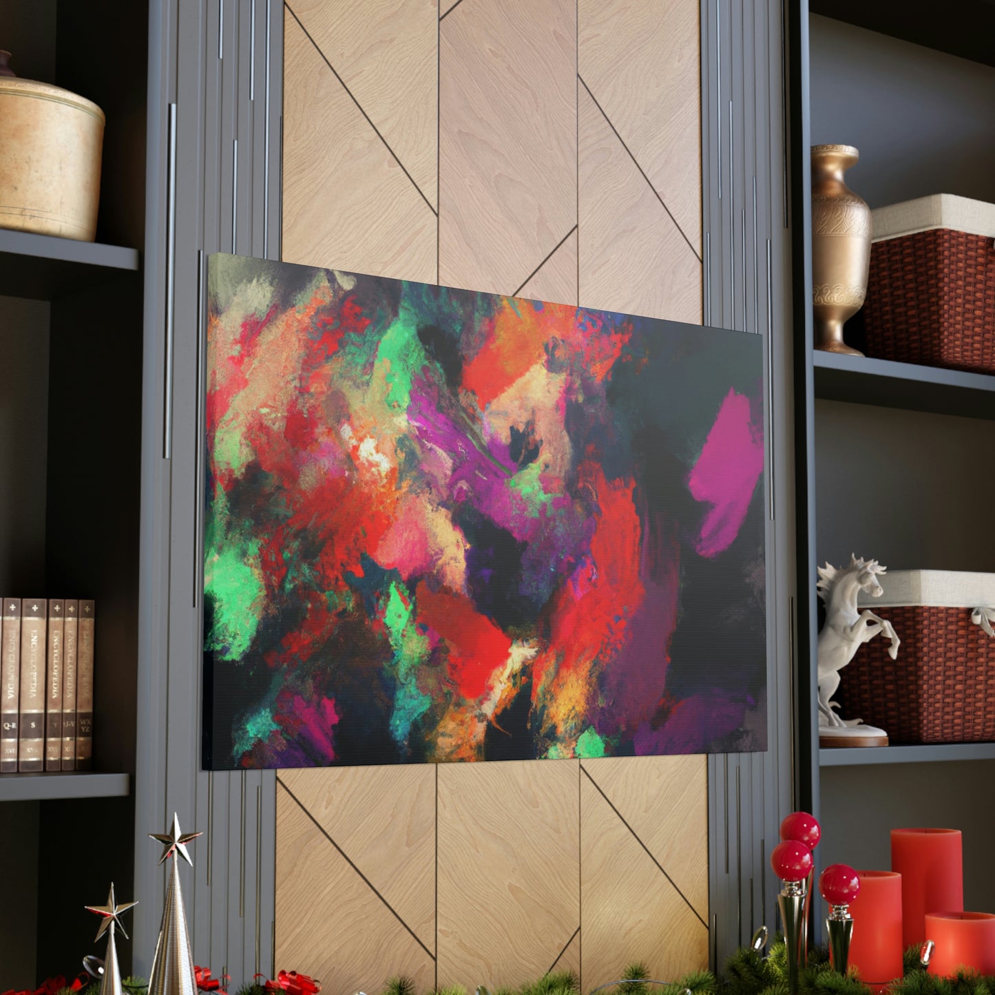 Vivid Vibes. - Canvas