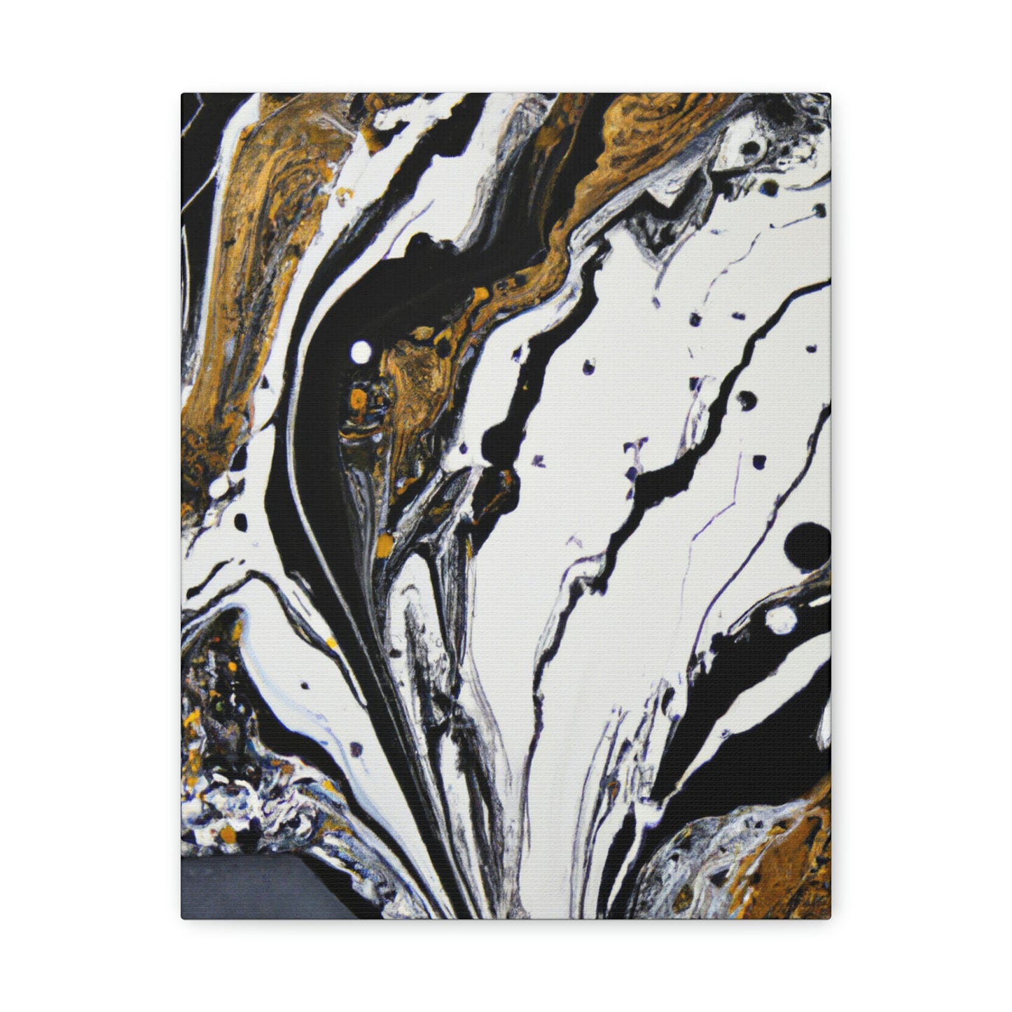 Gilded Flux Art. - Canvas