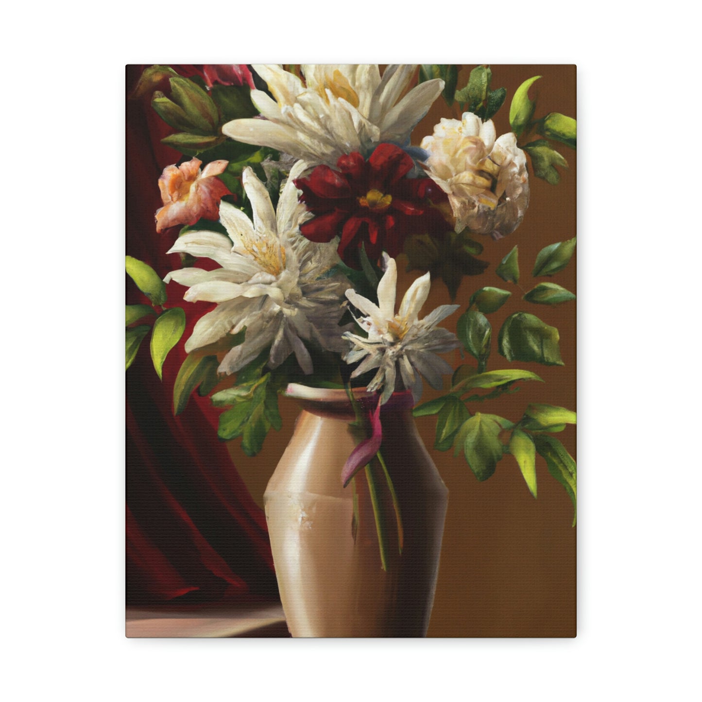 Vibrant Floral Awesomeness. - Canvas