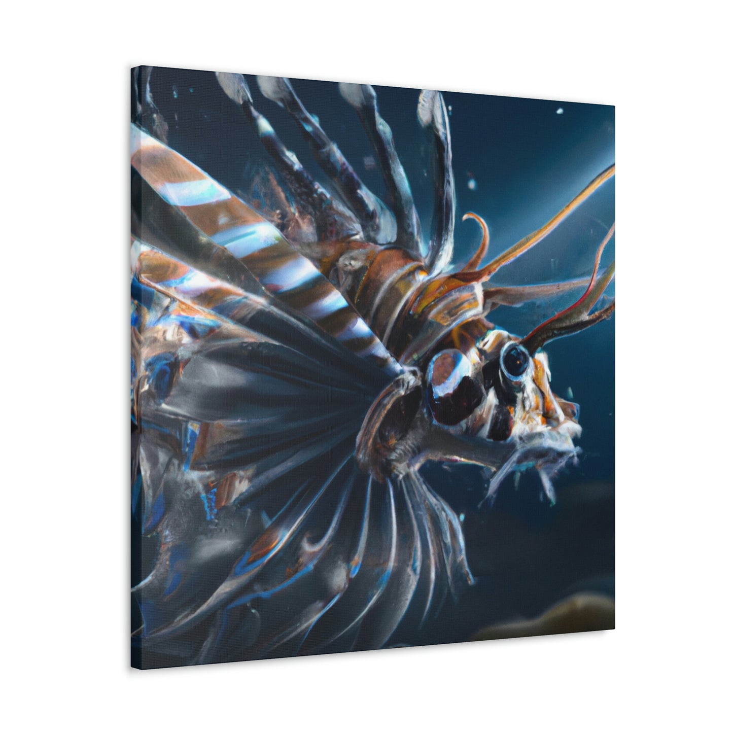 Aquatic Abundance. - Canvas