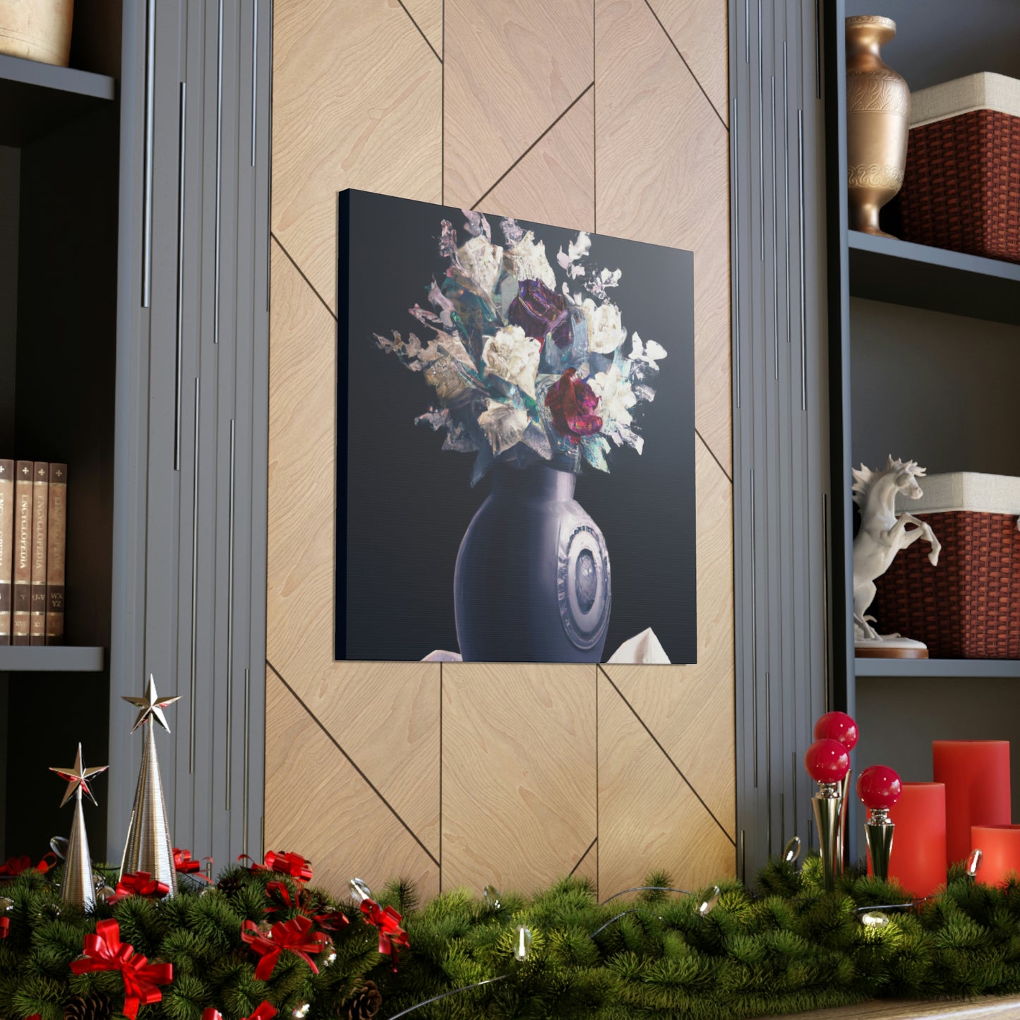 Floral Finery Art. - Canvas