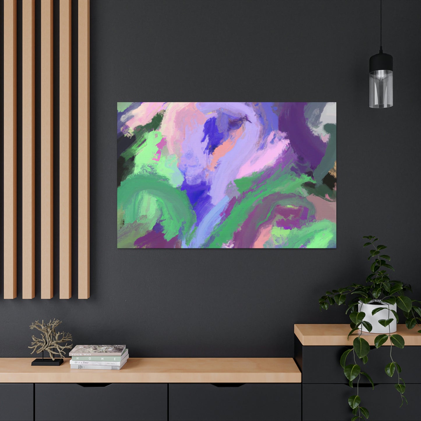 Brush Harmony. - Canvas