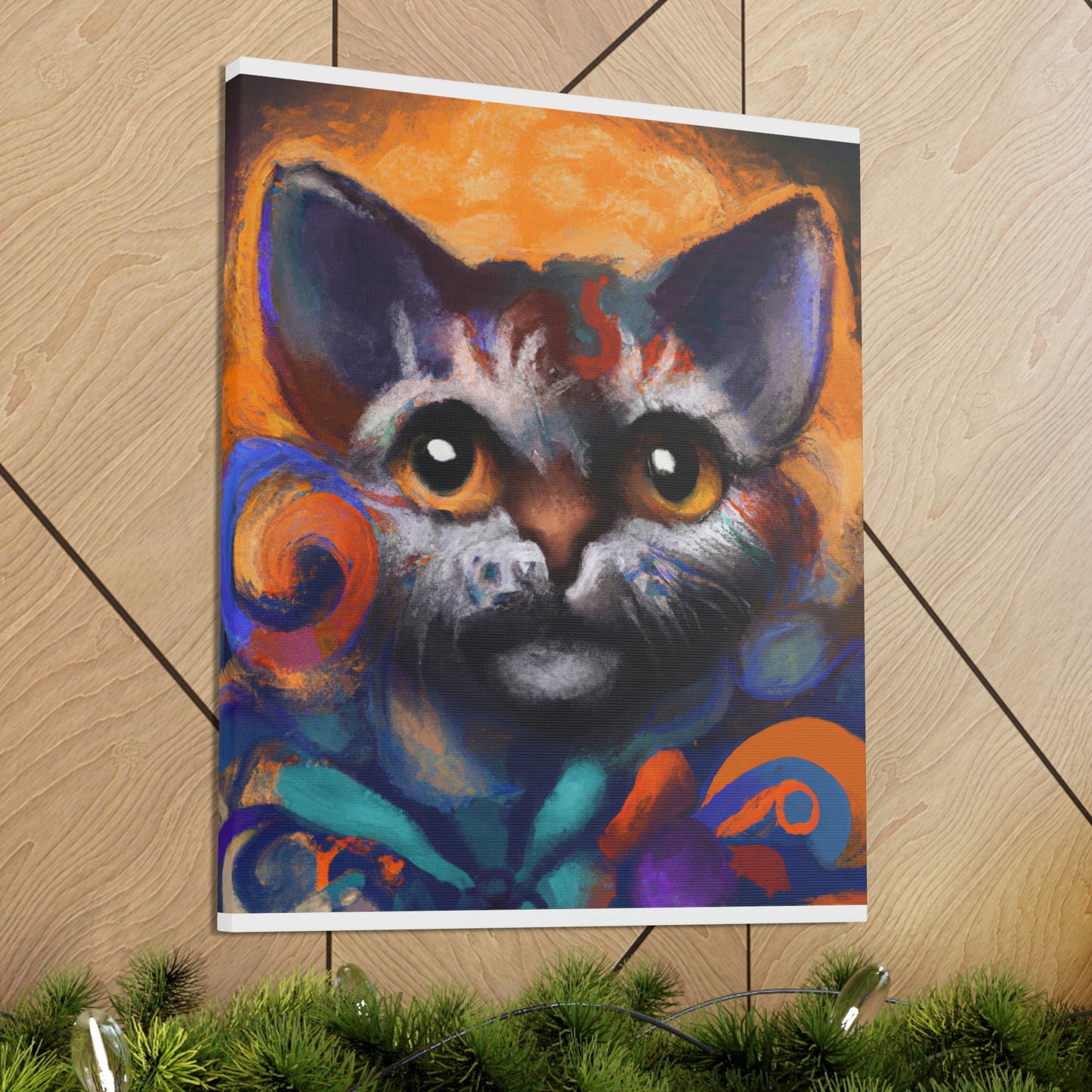 Floret Cat - Canvas