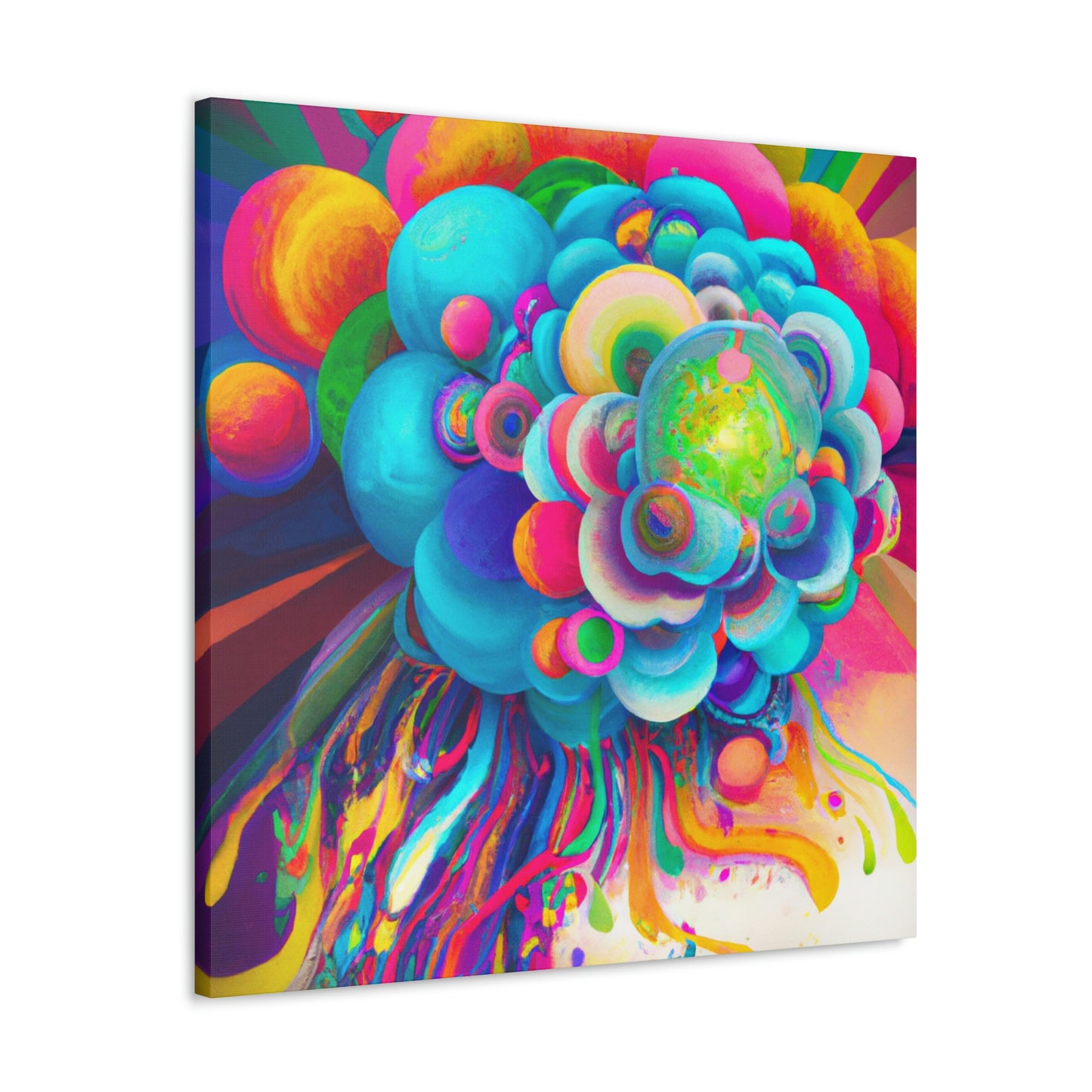 Colourful Vibes - Canvas