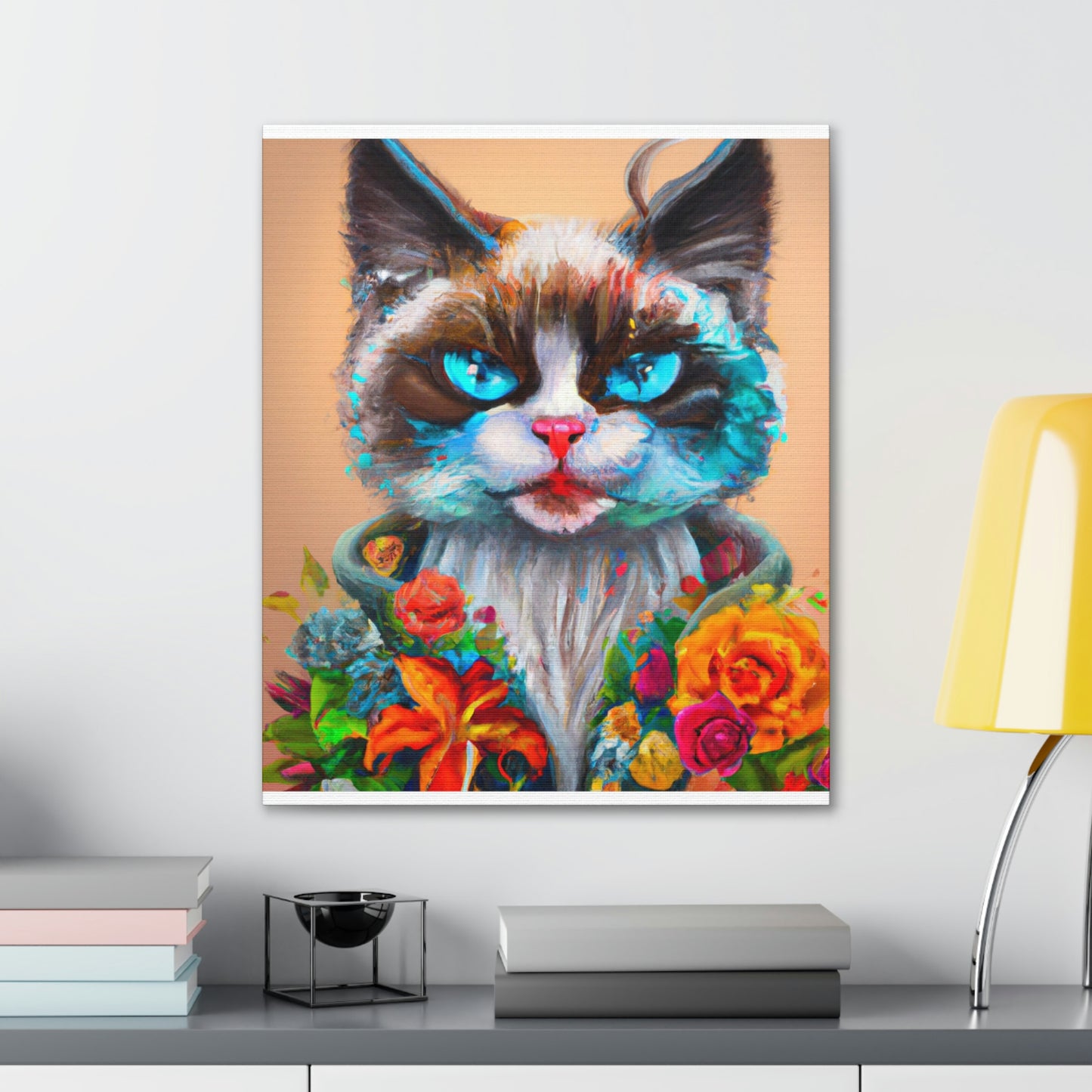 Flo-Cat - Canvas