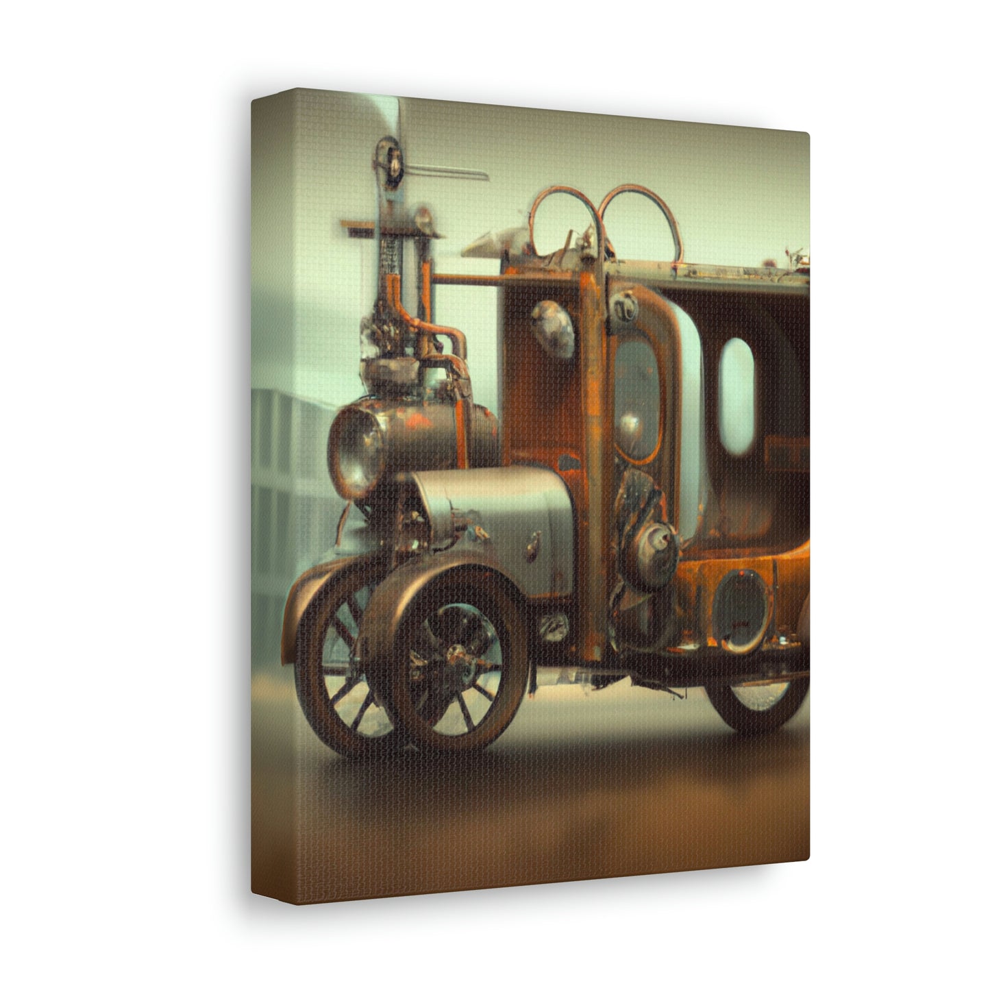 Steampunk Ride. - Canvas