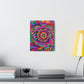 Vivid Floral Burst - Canvas