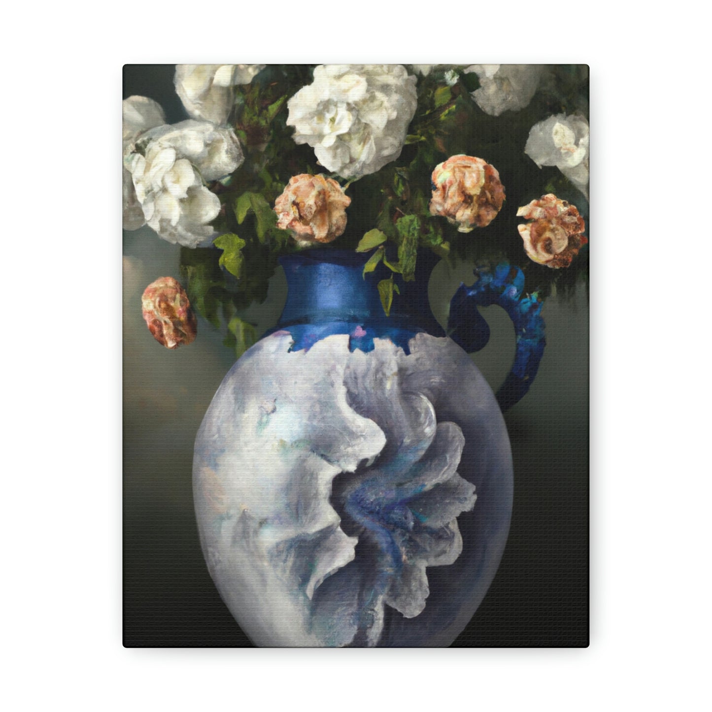Floral Eternity Bliss - Canvas